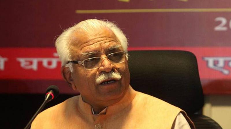 Haryana Chief Minister Manohar Lal Khattar Haryana Chief Minister Manohar Lal Khattar