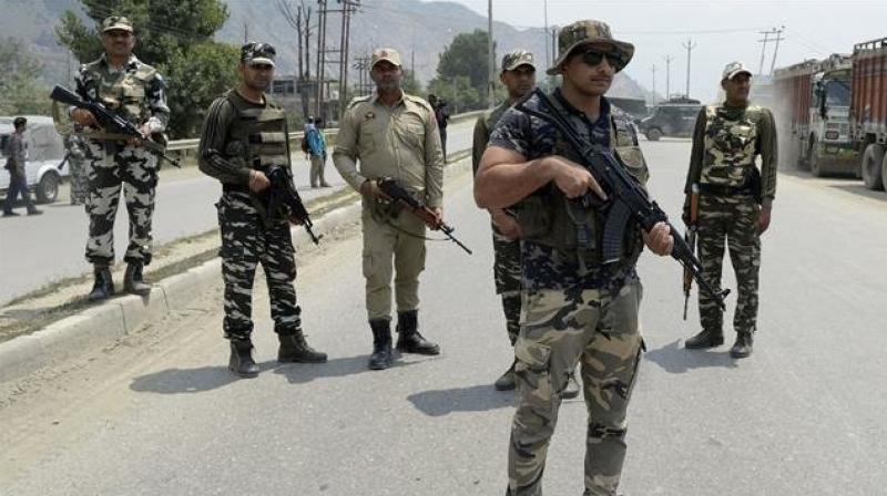 Gunfight between militants and government forces Gunfight between militants and government forces