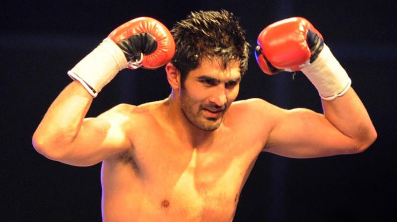 Indian boxing champion Vijender Singh Indian boxing champion Vijender Singh