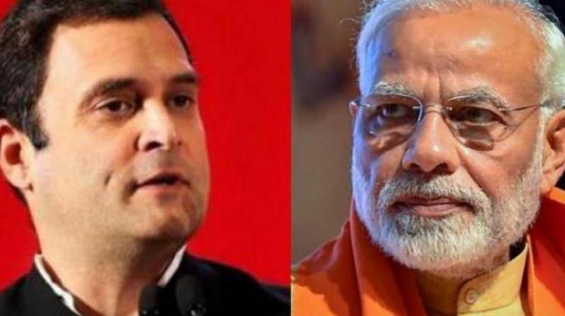 Rahul Gandhi and Narendra Modi Rahul Gandhi and Narendra Modi