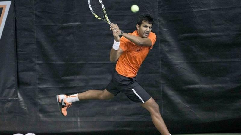 Arjun Kadhe ended a runner-up at the ITF Futures event Arjun Kadhe ended a runner-up at the ITF Futures event