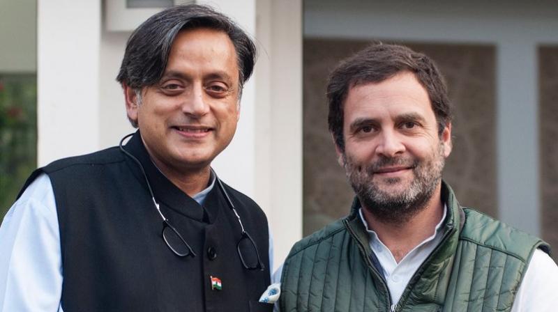 Tharoor gave advice to Rahul Tharoor gave advice to Rahul