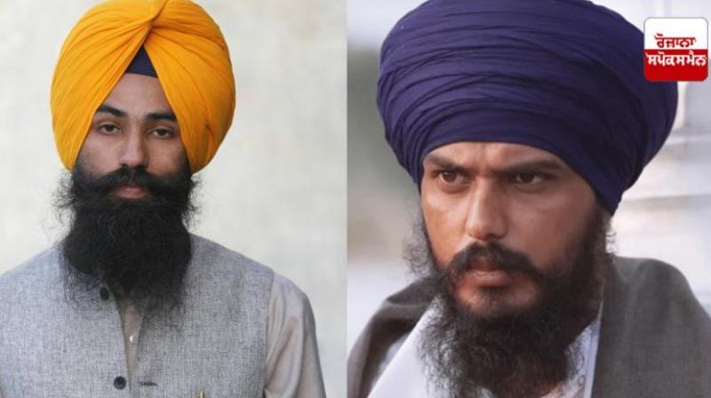 Amritpal Singh Appears at Delhi's ISBT in Guise of a 'Sadhu' Amritpal Singh Appears at Delhi's ISBT in Guise of a 'Sadhu'