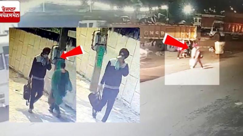 CCTV footage of Amritpal Singh