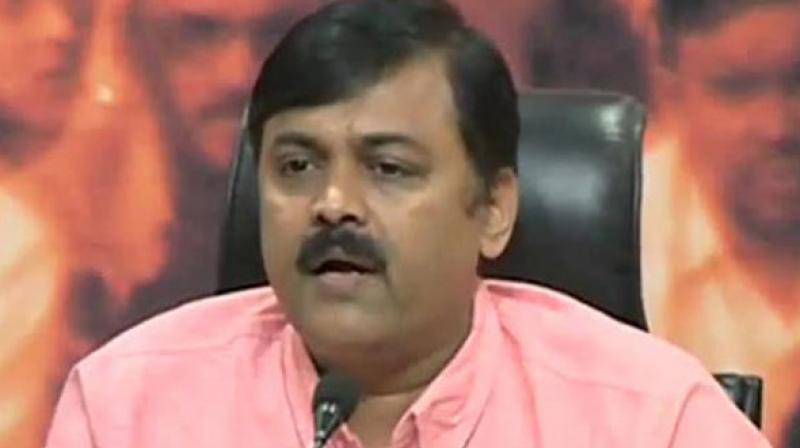 BJP's national spokesperson GVL Narasimha Rao BJP's national spokesperson GVL Narasimha Rao