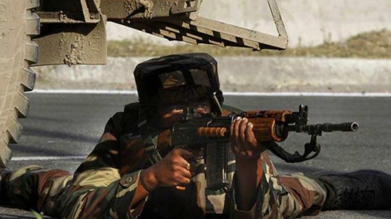 Three militants killed in encounter in Kulgam Three militants killed in encounter in Kulgam