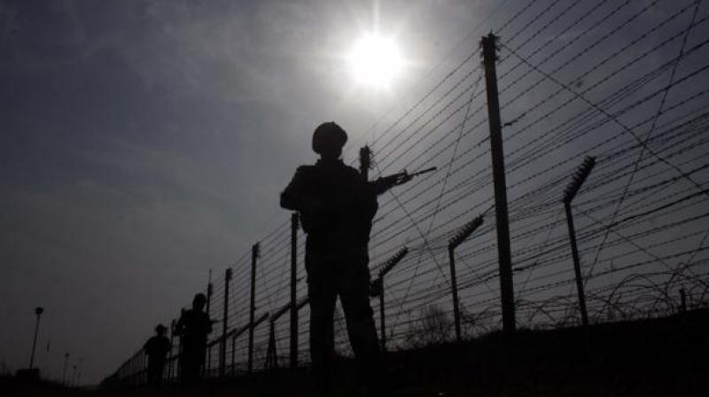 Pakistani intruder shot dead Pakistani intruder shot dead