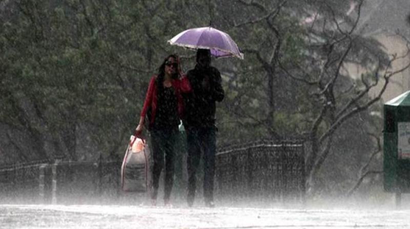 Rains continued to lash several parts of Himachal Pradesh today