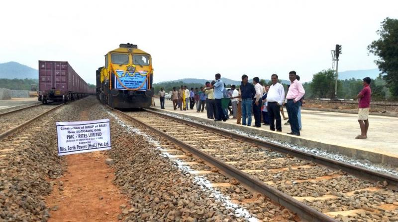 Hisar-Secunderabad train flagged off Hisar-Secunderabad train flagged off