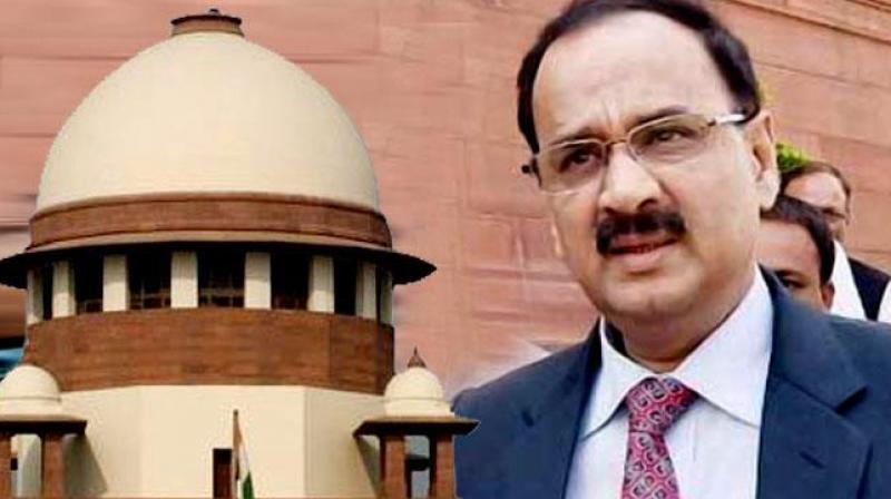 Supreme Court commenced hearing on the petition filed by CBI Director Alok Kumar Verma