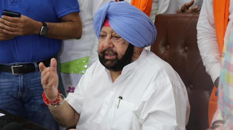 Punjab Chief Minister Captain Amarinder Singh