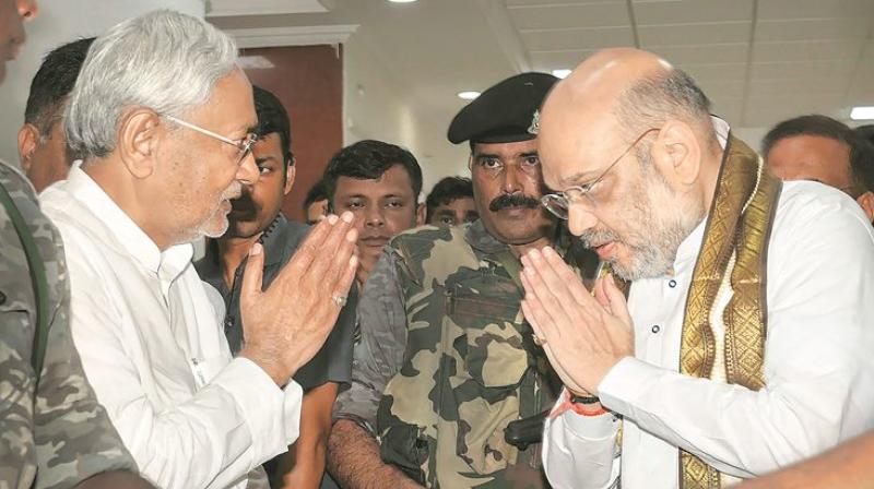 BJP, JD(U) will contest equal number of seats in Bihar LS polls BJP, JD(U) will contest equal number of seats in Bihar LS polls