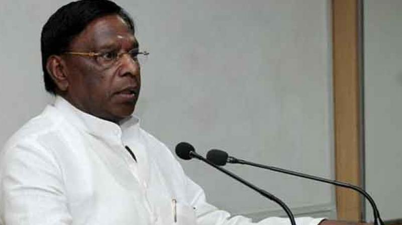 Chief Minister V Narayanasamy