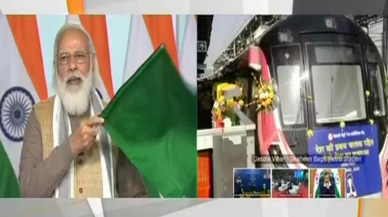 PM Modi inaugurates India's first-ever driverless train operations PM Modi inaugurates India's first-ever driverless train operations