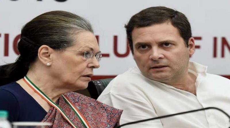 Sonia Gandhi and Rahul Gandhi Sonia Gandhi and Rahul Gandhi