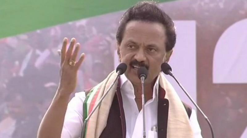 DMK president M K Stalin DMK president M K Stalin