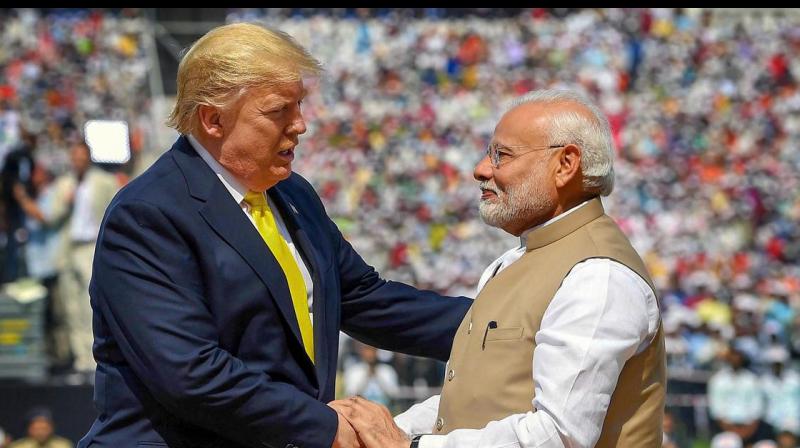 Donald Trump and Narendra Modi Donald Trump and Narendra Modi