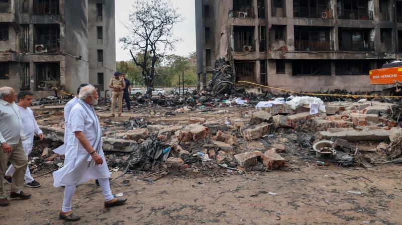 Air India Plane Crash: PM Modi Meets Lone Survivor, Visits Crash Site, Conducts Review Meeting Air India Plane Crash: PM Modi Meets Lone Survivor, Visits Crash Site, Conducts Review Meeting