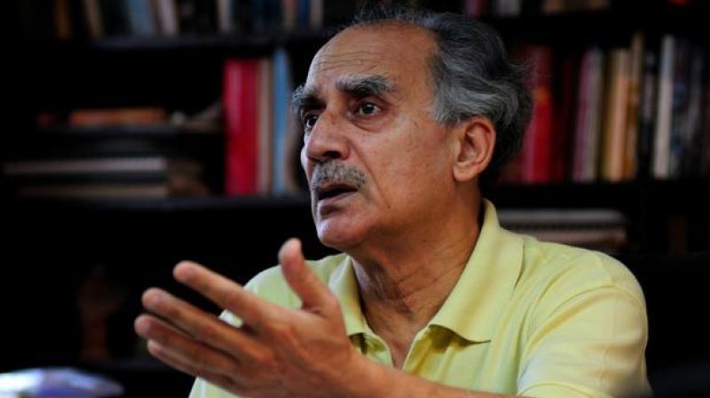Former union minister Arun Shourie