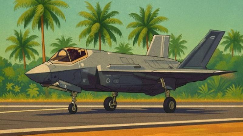 British Engineering Team Arrives in Kerala to Repair Stranded F-35B Fighter Jet British Engineering Team Arrives in Kerala to Repair Stranded F-35B Fighter Jet