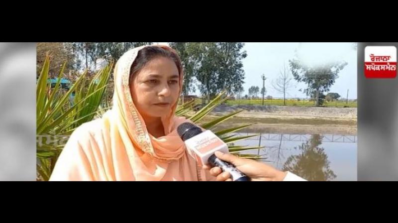 Harjinder Kaur, Sarpanch of Peroshah Village 