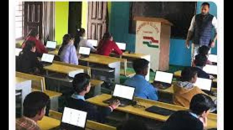 Officials emphasised that these steps are designed to shift the attention of both teachers and students towards the practical application of digital skills. File Photo.