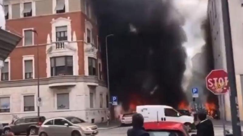  Explosion in Milan, Italy