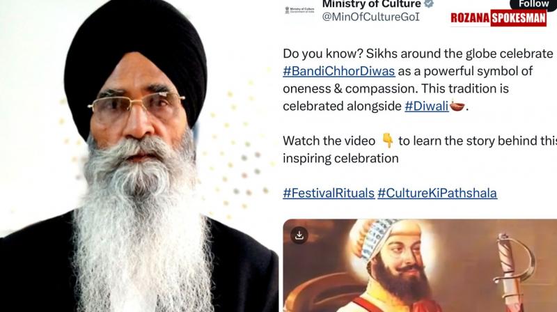 Union Culture Ministry's removal of Bandi Chhor Diwas post unfortunate: SGPC President Union Culture Ministry's removal of Bandi Chhor Diwas post unfortunate: SGPC President