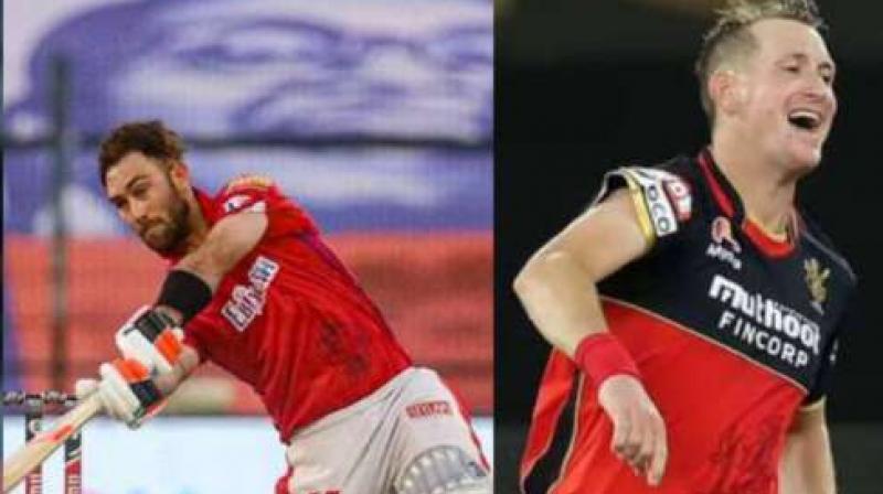 Glenn Maxwell and Chris Morris Glenn Maxwell and Chris Morris