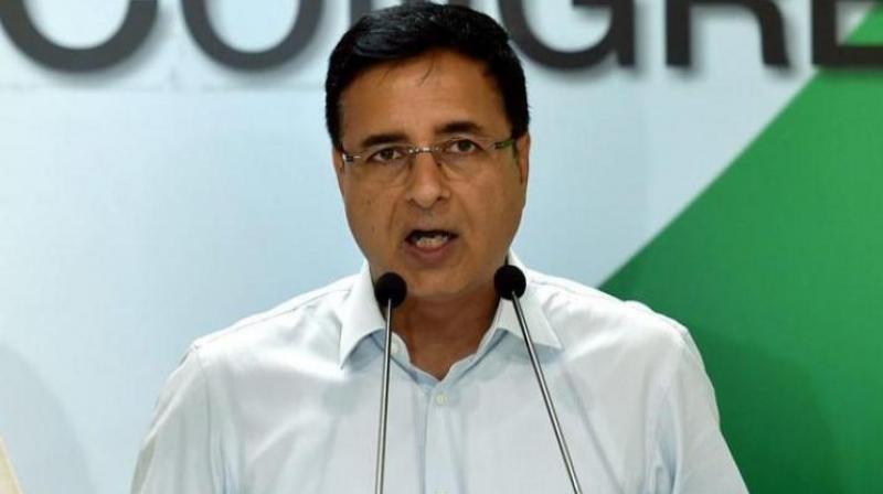 Congress chief spokesperson Randeep Surjewala