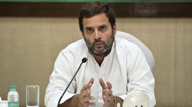 Congress President Rahul Gandhi Congress President Rahul Gandhi