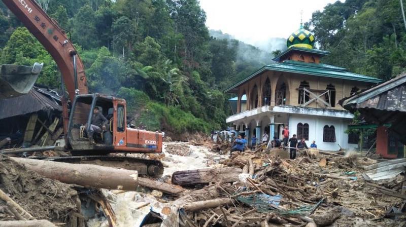  Flash floods in Indonesia