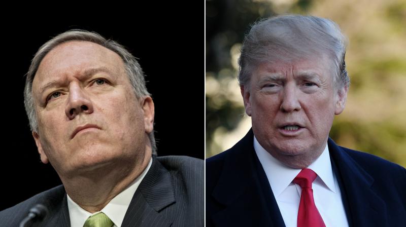 Mike Pompeo and Donald Trump Mike Pompeo and Donald Trump