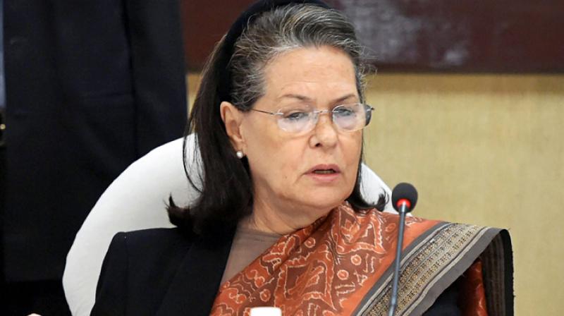 UPA chairperson Sonia Gandhi