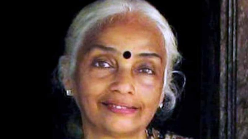 Poetess Sujatha Devi passes away Poetess Sujatha Devi passes away