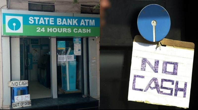 Dry ATMs Dry ATMs