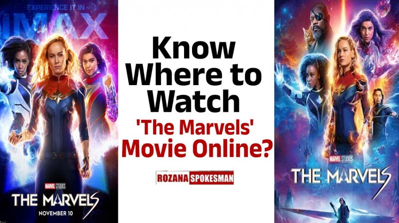 The Marvels streaming: where to watch movie online?