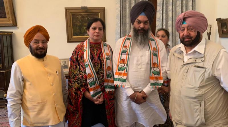 Captain Amarinder Singh Welcomed Upkar Singh Tohra