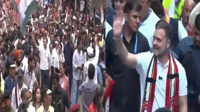 Rahul Gandhi in Mizoram 