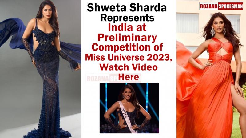 Shweta Sharda at Miss Universe 2023