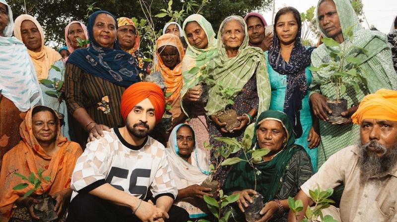 Diljit Dosanjh Turns Climate Champion, Extends Support to Mission 'Plant 1 Billion Trees' Diljit Dosanjh Turns Climate Champion, Extends Support to Mission 'Plant 1 Billion Trees'