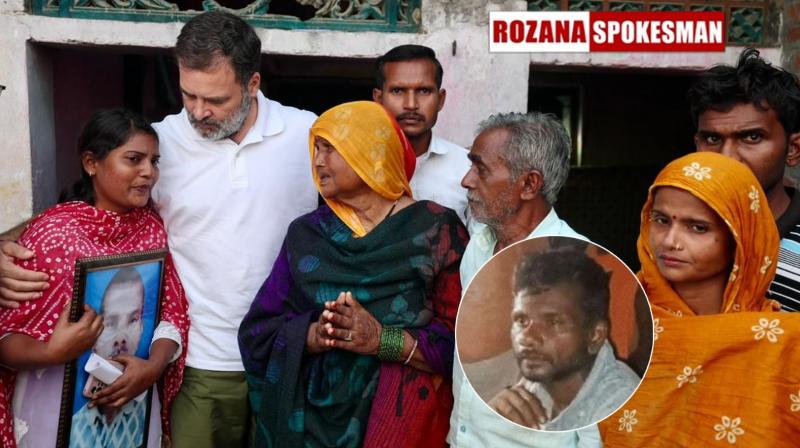 Is being a Dalit still a deadly crime in this country? Asks Hariom Valmiki's Family: Rahul Gandhi