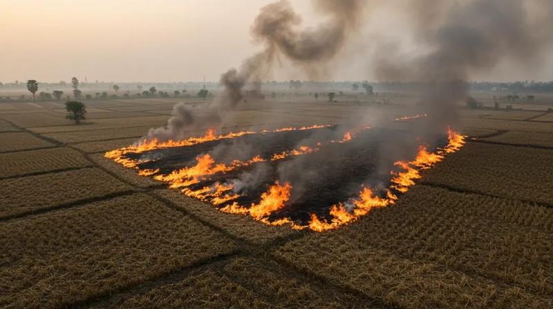 Punjab Partners with IISc Bengaluru to Produce Green Hydrogen from Paddy Straw, To Manage Stubble (Representative Image) Punjab Partners with IISc Bengaluru to Produce Green Hydrogen from Paddy Straw, To Manage Stubble (Representative Image)