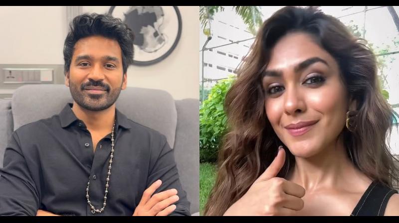 Actor Dhanush and Actress Mrunal Rumoured to Be Dating, Dhanush on Mrunal's Guest List for Son of Sardaar 2 Actor Dhanush and Actress Mrunal Rumoured to Be Dating, Dhanush on Mrunal's Guest List for Son of Sardaar 2