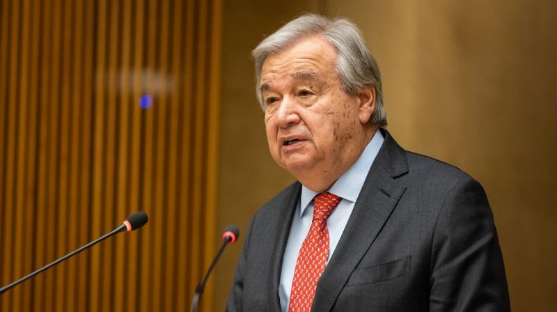UN Chief Antonio Guterres Calls Gaza Crisis “A Cascade of Catastrophes,” Urges Immediate Ceasefire UN Chief Antonio Guterres Calls Gaza Crisis “A Cascade of Catastrophes,” Urges Immediate Ceasefire