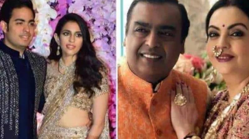 Mukesh Ambani, Nita become grandparents Mukesh Ambani, Nita become grandparents