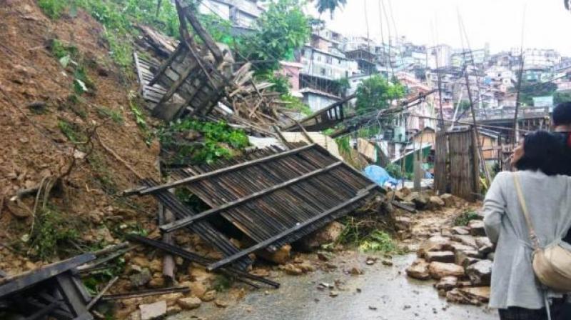 10 killed in landslide in Mizoram