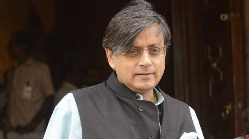 Congress leader Shashi Tharoor Congress leader Shashi Tharoor