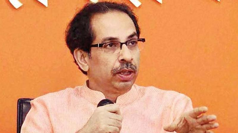 Party president Uddhav Thackeray