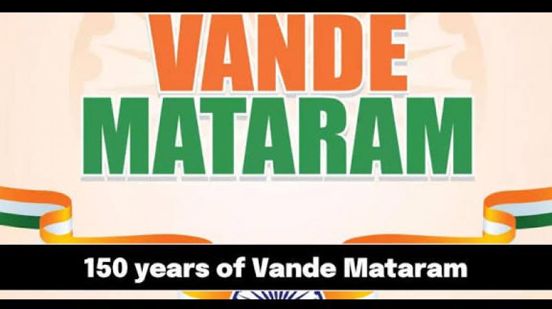 Citizens across India will join in a “mass singing of the full version of Vande Mataram”—from schools and government offices to public squares—in unison with the main event in Delhi. File Photo